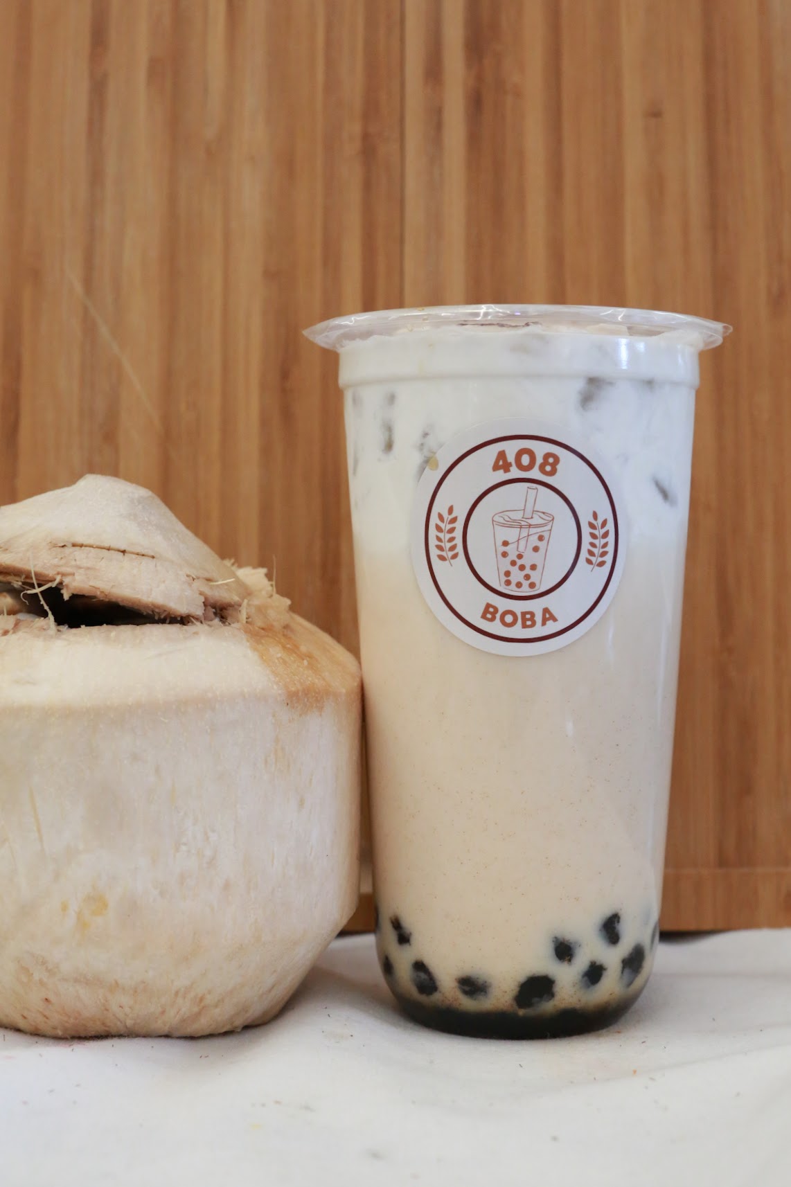 Coconut Horchata Boba